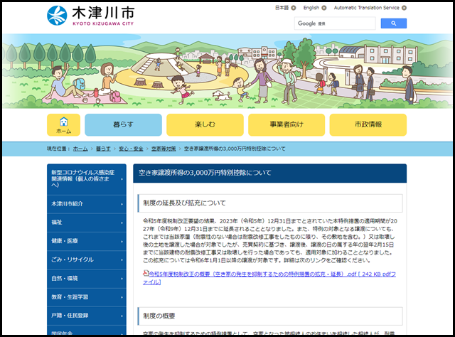 木津川市の空き家買取業者一覧